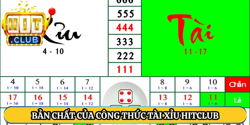 Bản chất của công thức Tài Xỉu HitClub