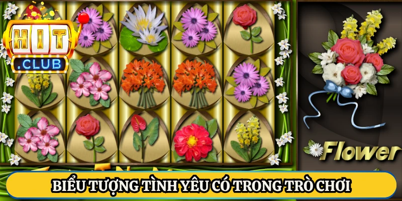 Biểu tượng tình yêu có trong trò chơi
