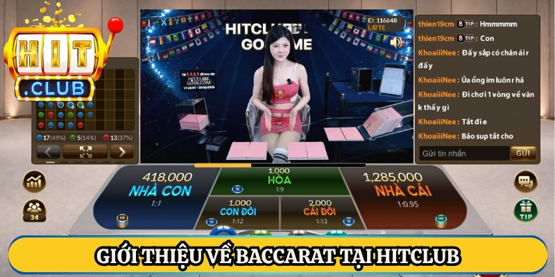 Giới thiệu về Baccarat tại HitClub