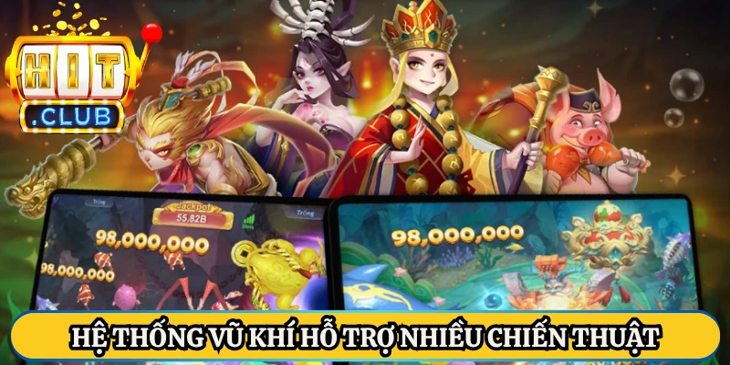Hệ thống vũ khí hỗ trợ nhiều chiến thuật