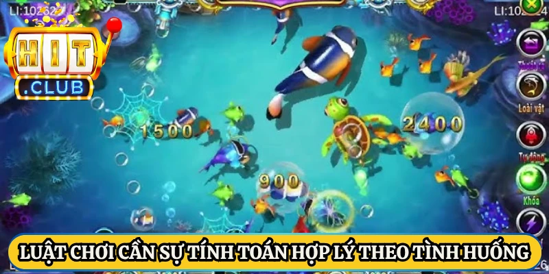 Luật chơi cần sự tính toán hợp lý theo tình huống