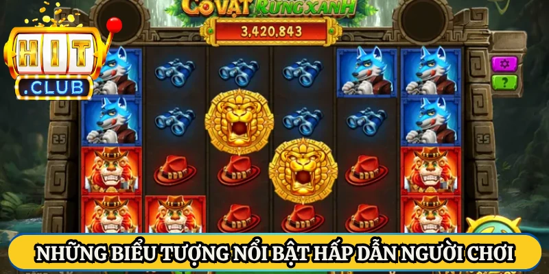 Những biểu tượng nổi bật hấp dẫn người chơi